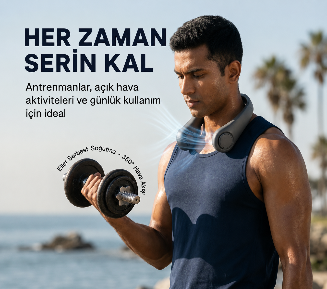 Teknixy™ 360° Pervanesiz Boyun Kliması