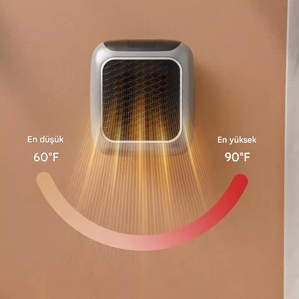 Teknixy™ Dijital Kişisel Isıtıcı