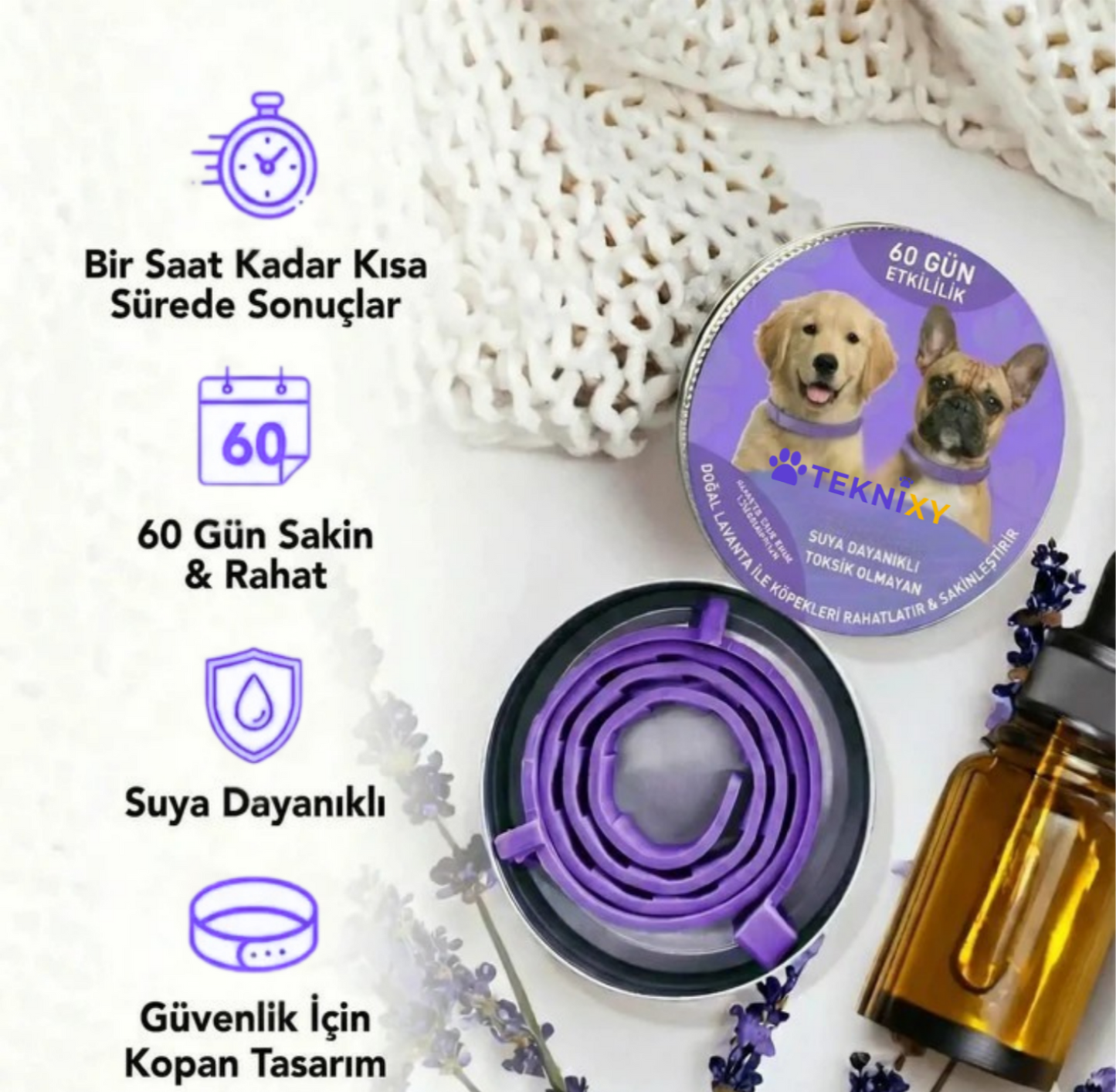 TEKNIXY™ Sakinleştirici Feromon Tasma