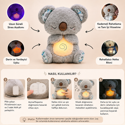 Teknixy™ Nefes Alan Uyku Arkadaşın – Koala