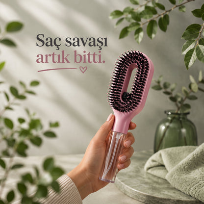Teknixy™ MistCare Saç Bakım Fırçası