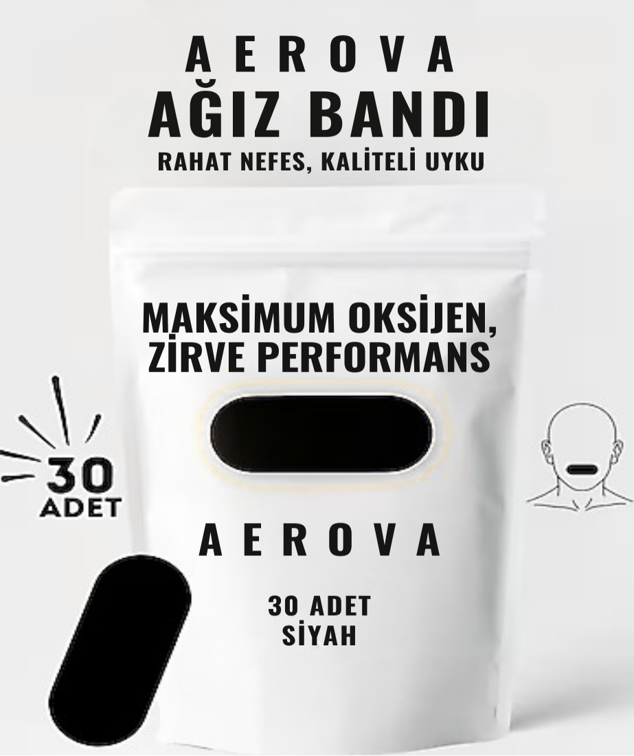 AEROVA™ Derin Uyku ve Performans Bandı (Sabah Zinde Uyan)