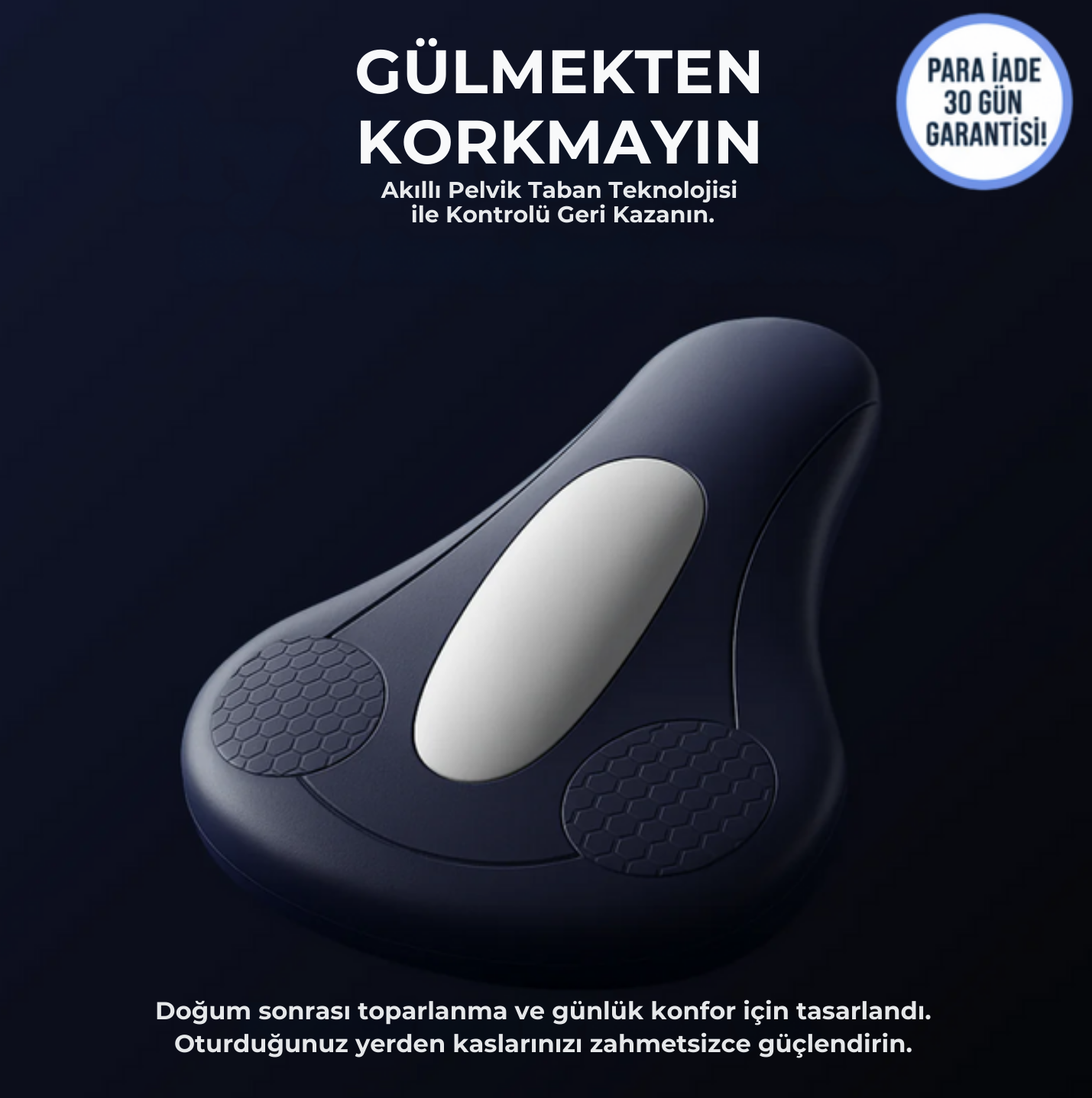 Teknixy™ Akıllı Pelvik Egzersiz ve Onarım Yastığı